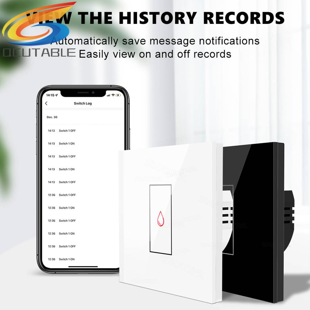 Công Tắc Điều Khiển Máy Nước Nóng Bằng WiFi Thông Minh