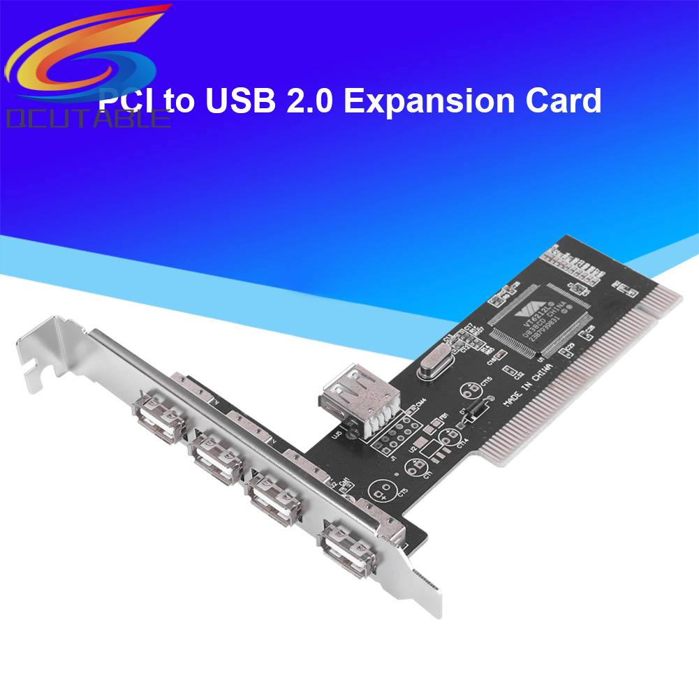 Thẻ Mở Rộng 4 Cổng USB 2.0 PCI 480Mb / s PCI