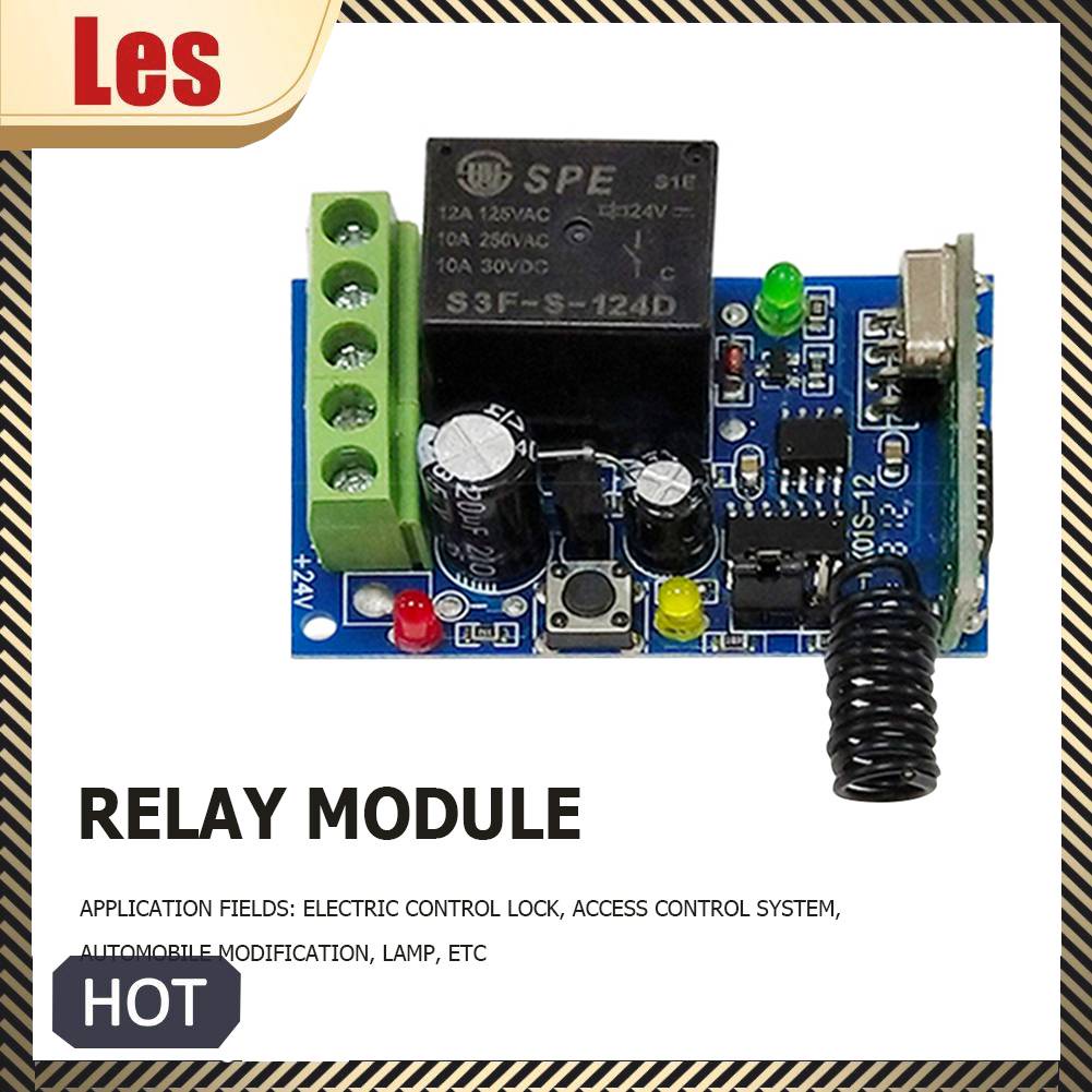 Điều Khiển Từ Xa Không Dây DC 12V 433MHz Cho Cổng Đèn