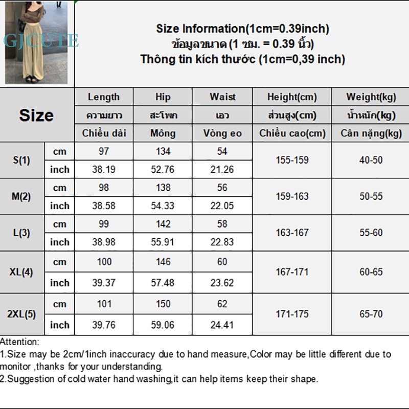 Quần Kaki Ống Rộng Phong Cách Languid Thời Trang Xuân Thu Cho Nữ