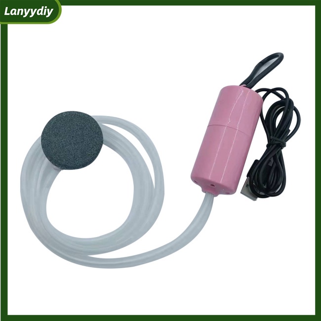 Máy Bơm Oxy Mini Siêu Êm Sạc Usb Cho Bể Cá