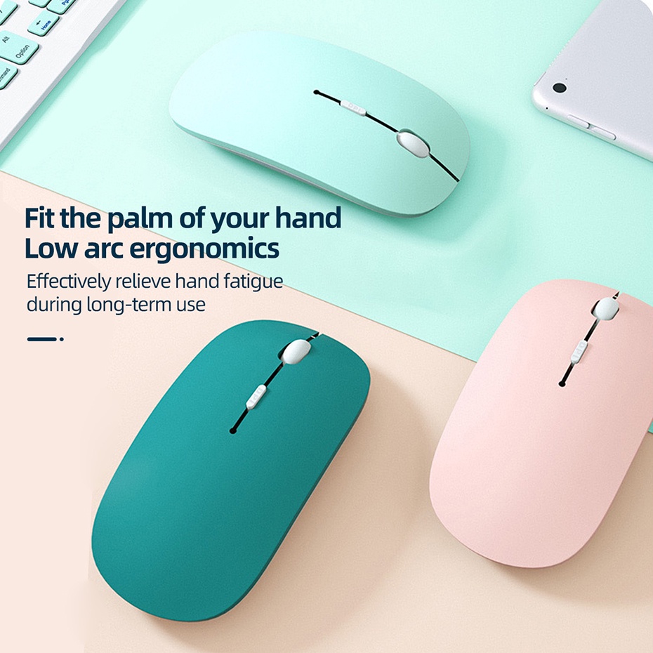Chuột Không Dây Bluetooth Di Động Cho iPad Laptop Phone PC