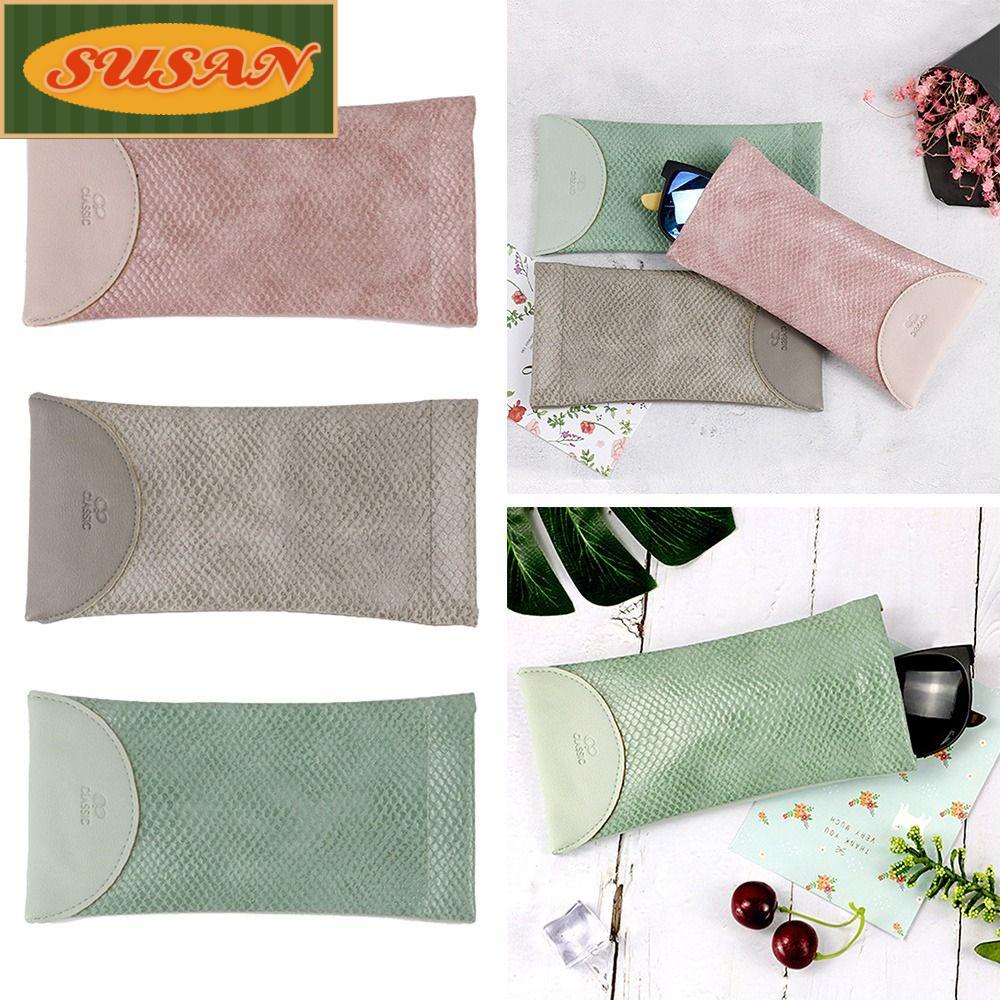 SUSANS Hộp Đựng Kính Chất Liệu Da PU Ốp