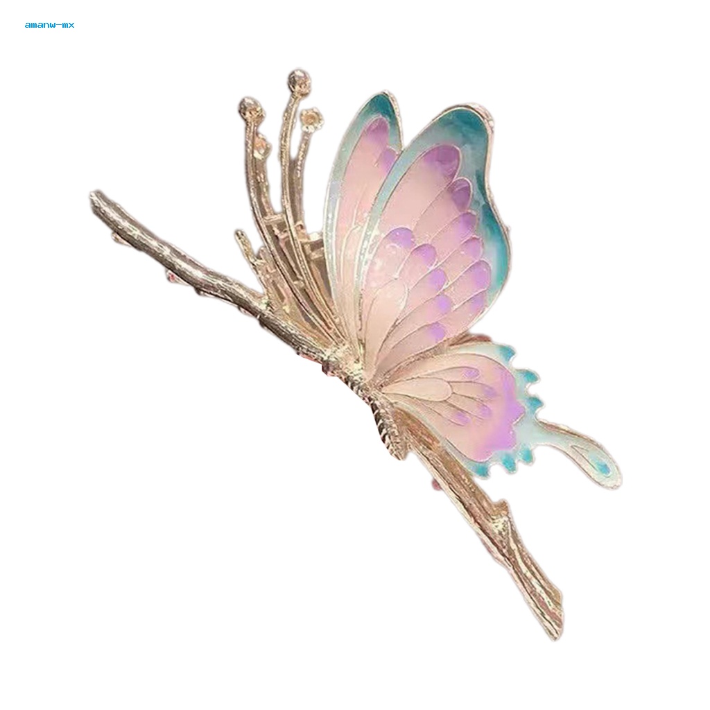 Kẹp Tóc Kim Loại Dày Dài Thời Trang Cho Nữ