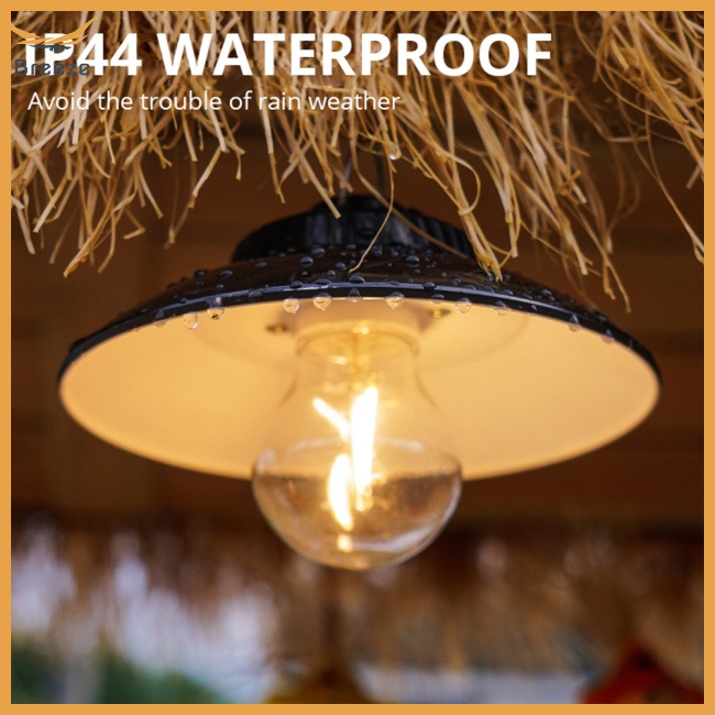 Đèn Cắm Trại 2 Chế Độ Sáng Đa Năng Chống Thấm Nước Phong Cách Retro