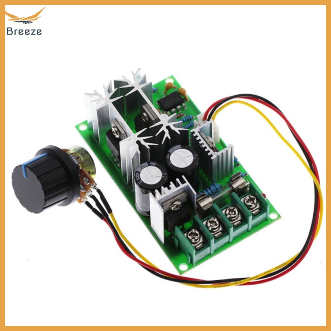 Bộ Điều Khiển Tốc Độ Động Cơ 20A PWM DC 12V 24V 36V 48V / w