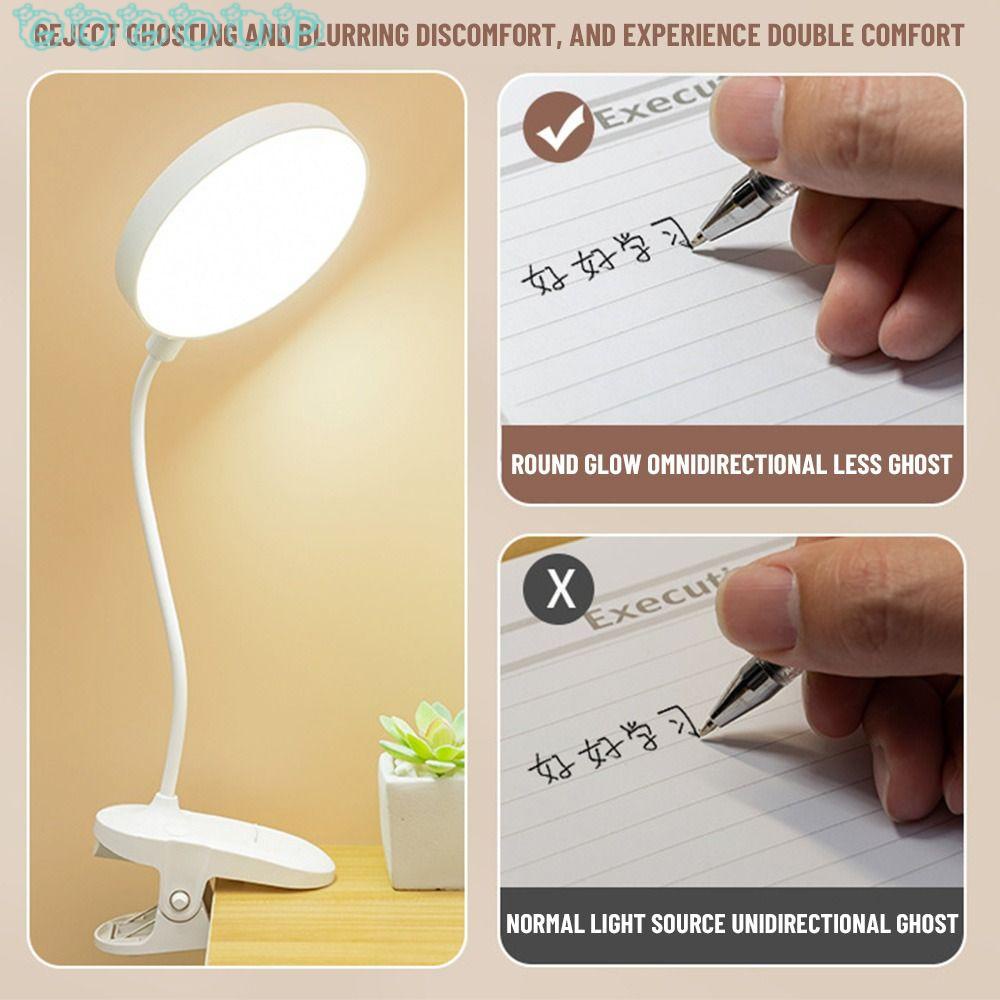 GOGOUP Đèn LED Đọc Sách Để Bàn Có Thể Sạc Lại Tiện Dụng