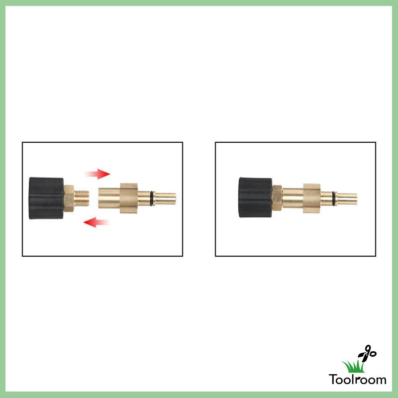 Đầu Chuyển Đổi Tháo Lắp Nhanh Cho Ống Nước Rửa Xe Hơi