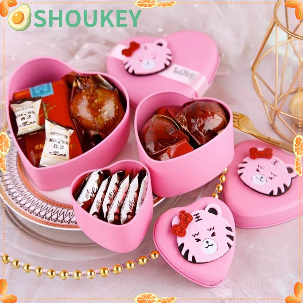 SHOUKEY Set 2 Lọ Thiếc Nhôm Nhiều Kiểu Dùng Đựng Kem Dưỡng