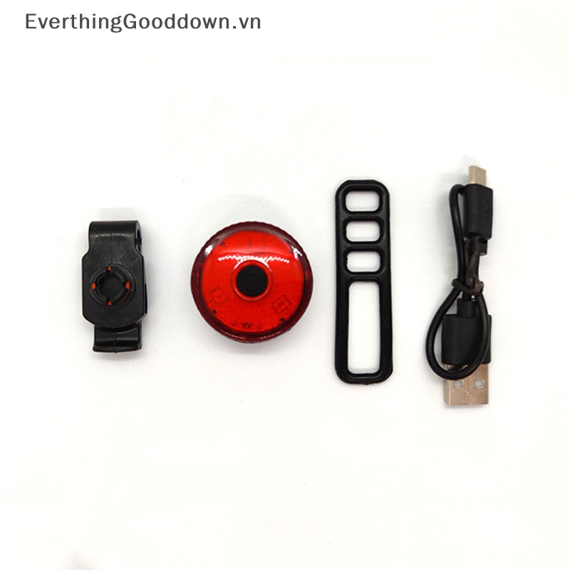 Đèn LED Tín Hiệu Thông Minh Gắn Đuôi Xe Đạp Leo Núi Kèm Điều Khiển Từ Xa