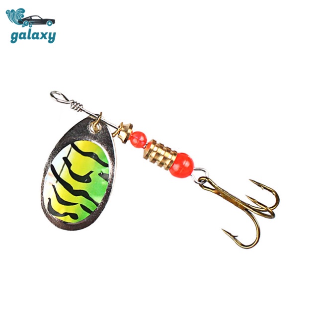 Galaxy Set 10 Mồi Giả Nhử Cá Bằng Kim Loại Cứng Kèm Móc Câu Ba Tiêu