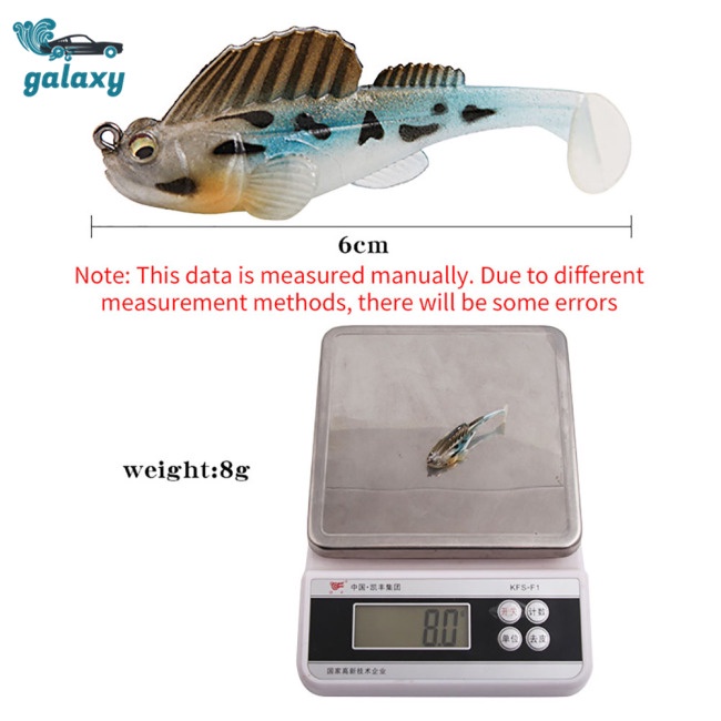 Galaxy 5 Mồi Giả Câu Cá 8.5cm / 14g Có Hộp Đựng Bằng Nhựa