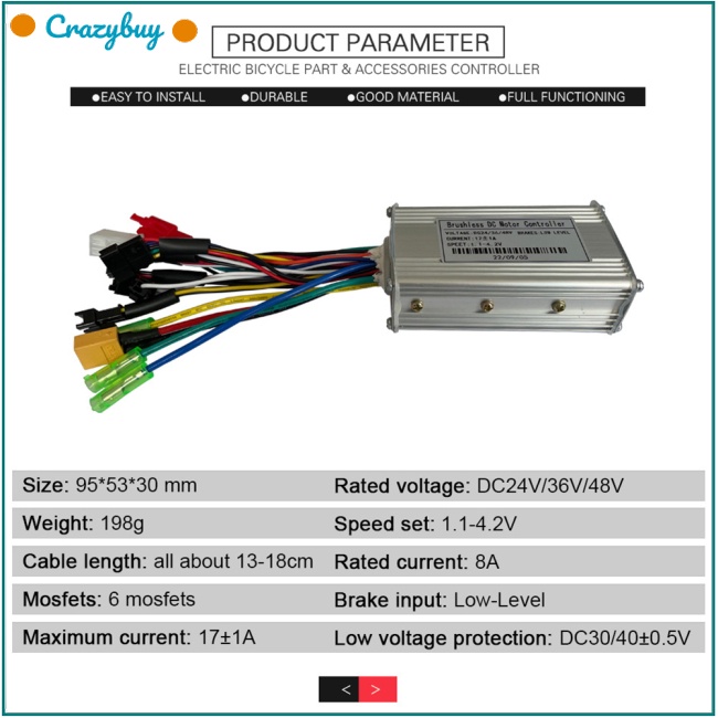 Bộ Điều Khiển CR Kugoo M4 17a Màn Hình Màu Hiển Thị V889 Cho Xe Đạp Điện