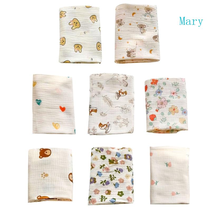 Chăn Quấn Em Bé Chất Liệu Muslin-Towel Thấm Hút Tốt