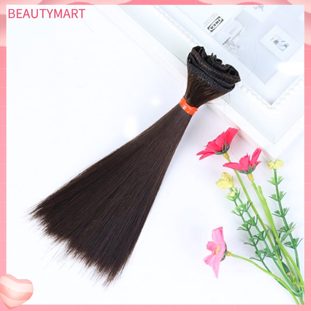 Tóc Giả Thẳng Dài Tự Nhiên Dành Cho Búp Bê