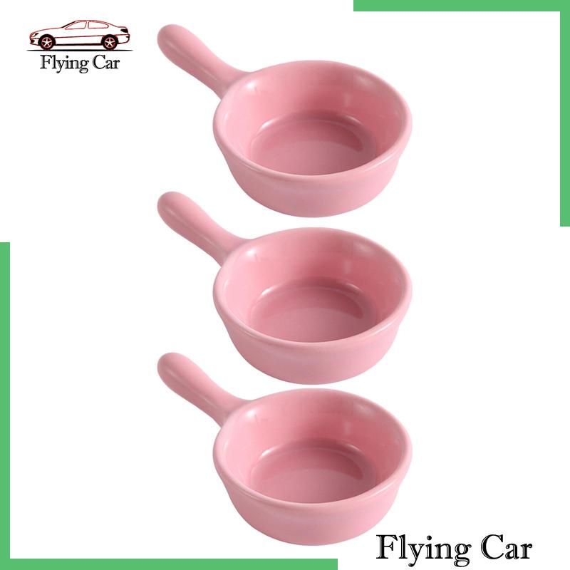 Set 2 Đĩa Sứ Đựng Nước Sốt Tiện Dụng Mang Theo Du Lịch Dã Ngoại