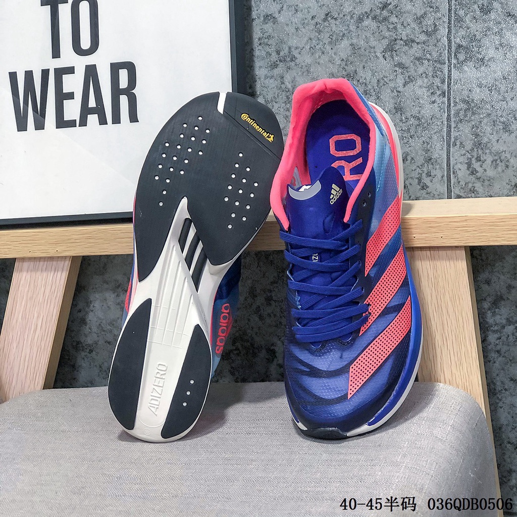 Giày Thể Thao Chạy Bộ Đệm Khí 7 GNAC adizero Adios Pro 2.0 marathon