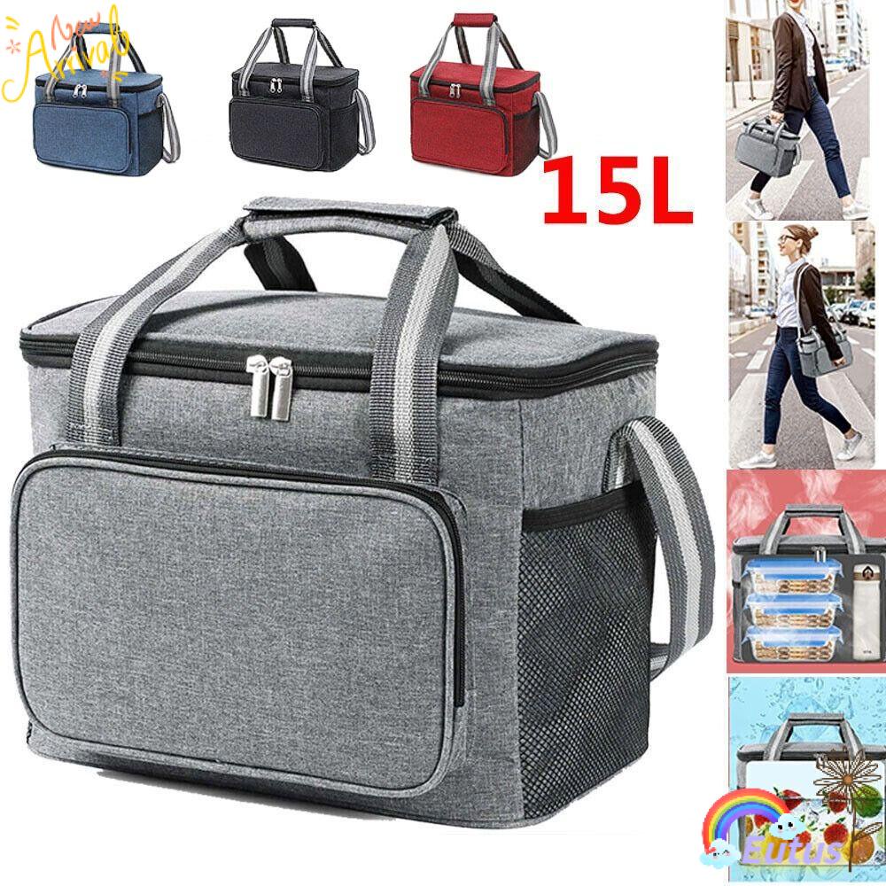 Túi Đựng Hộp Cơm Trưa Cách Nhiệt Dung Tích Lớn 15L Tiện Dụng Mang Theo Du Lịch Dã Ngoại