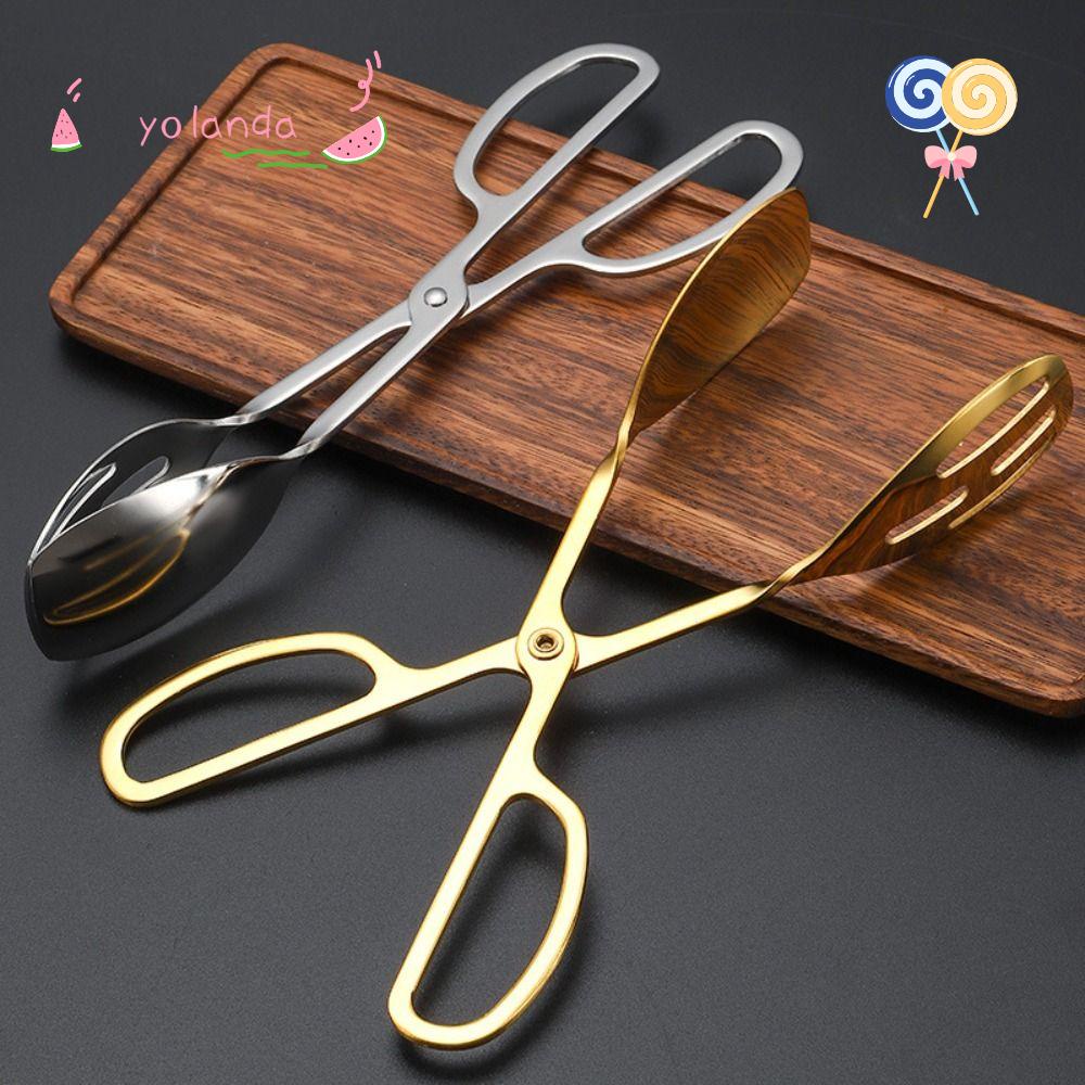 Bộ 2 Kẹp Gắp salad Bằng Thép Không Gỉ Tiện Dụng