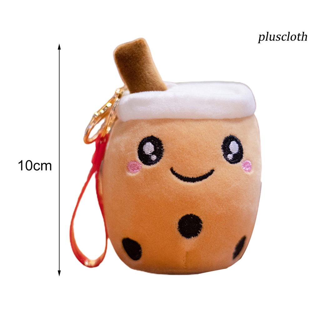 Búp Bê Nhồi Bông Đồ Chơi Mềm Mại Kích Thước 10cm Hình Ly Trà Sữa