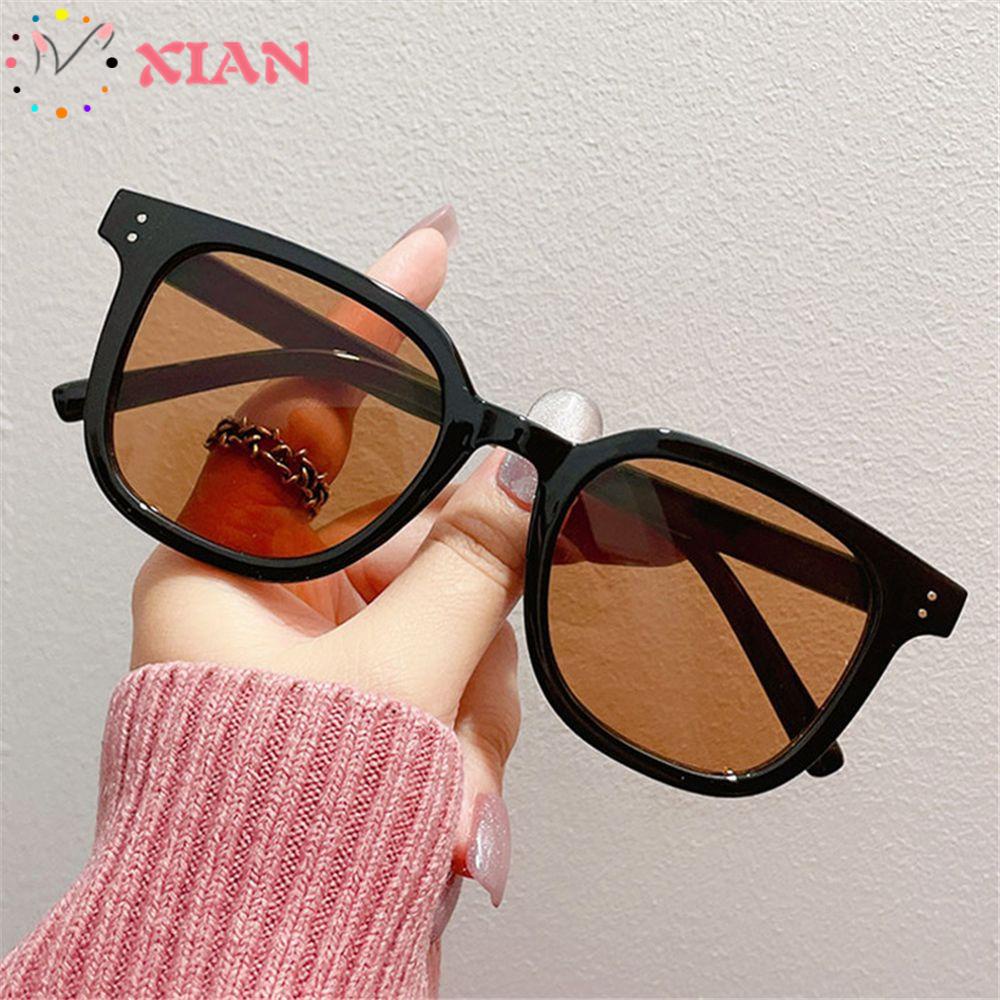 XIANTIN Kính Mát Gọng Vuông Phong Cách Vintage Thời Trang 2022