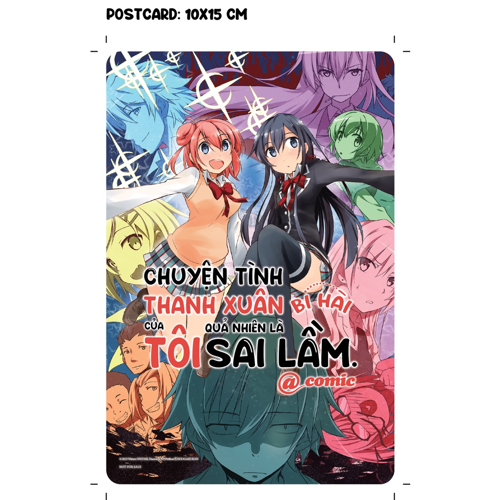 Sách - Chuyện tình thanh xuân bi hài của tôi quả nhiên là sai lầm @comic tập 2