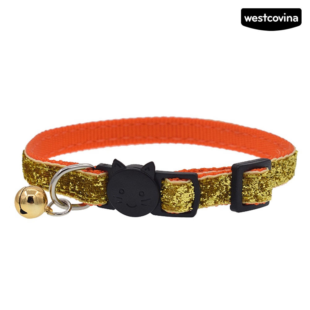 [COD]♞Vòng Cổ Thời Trang Có Chuông Và Khóa An Toàn Cho Mèo Cưng