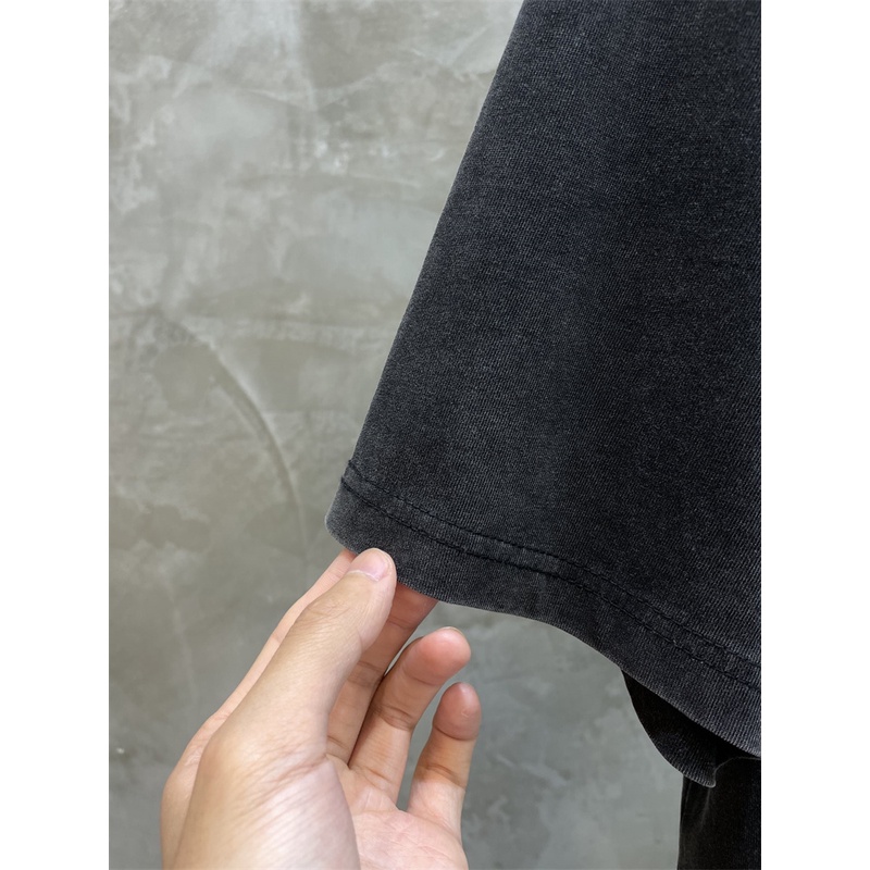 Ba - Áo Unisex Tay Ngắn Có Khóa Cài Nặng Công Nghiệp Mới