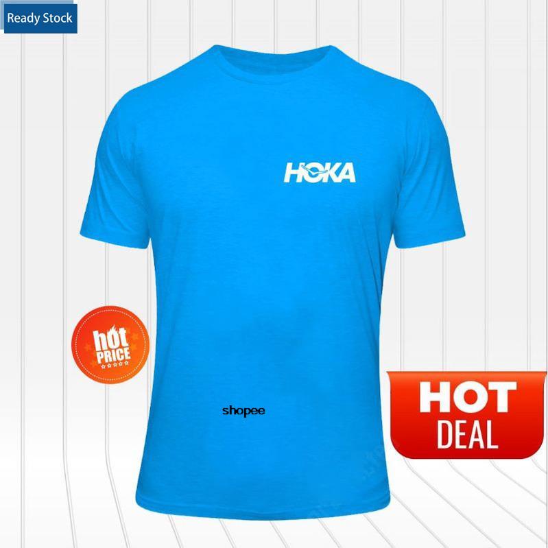 Áo Thun Thể Thao Tay Ngắn In Chữ Hoka Time to Fly Thời Trang