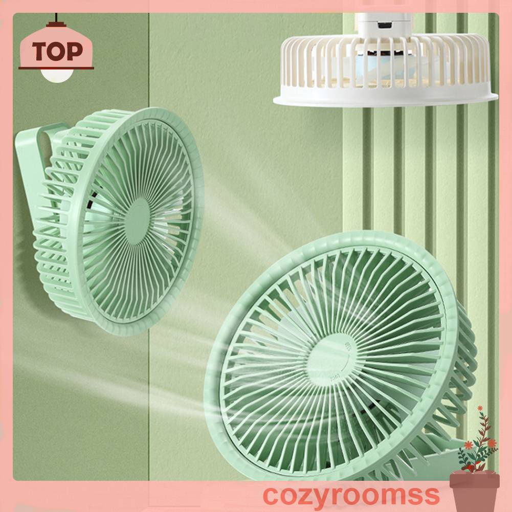 Quạt Làm Mát 3 Tốc Độ 1200mAh Để Bàn Yên Tĩnh Có Thể Gập Lại Cho Nhà Bếp Xe