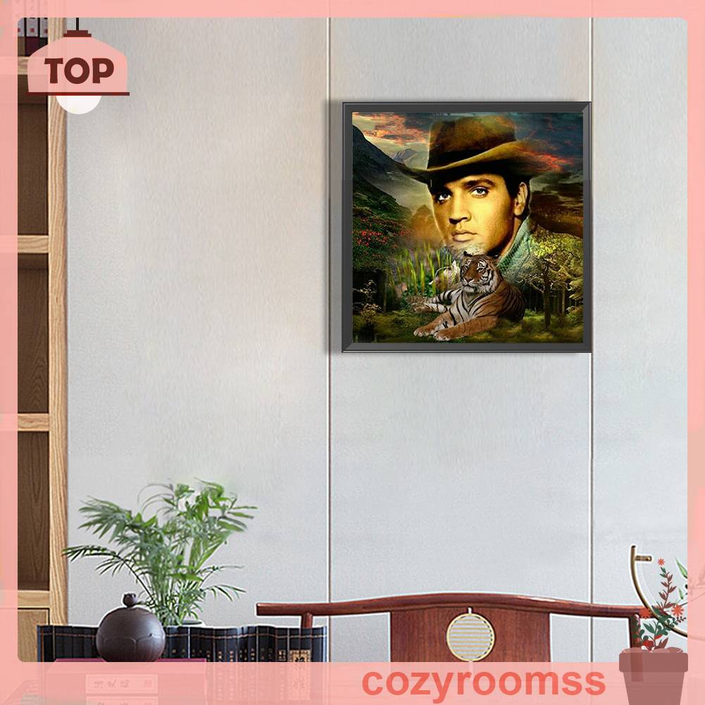 Tranh Đính Đá Kim Cương Toàn Bộ 5D DIY Hình Vẽ Presley