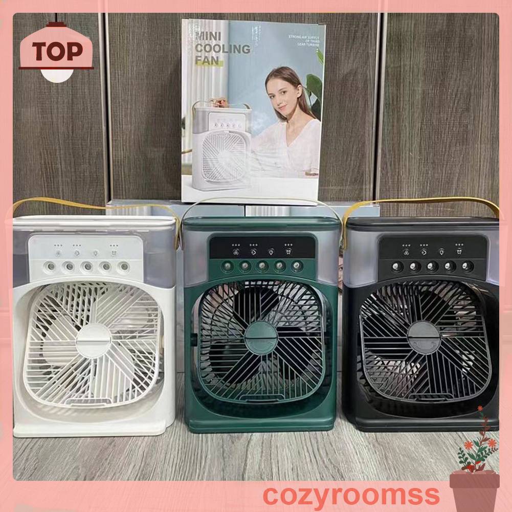 Quạt Điện USB Làm Mát Tạo Độ Ẩm Tiếng Ồn Thấp Để Bàn
