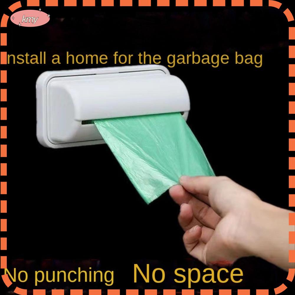 KRNY Hộp Nhựa Đựng Túi Rác Gắn Tường Tiện Lợi