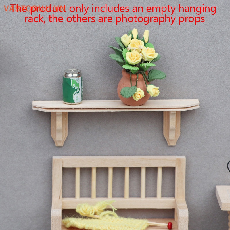 Kệ Treo Tường Tỉ Lệ 1: 12 Dùng Để Trang Trí Nhà Búp Bê