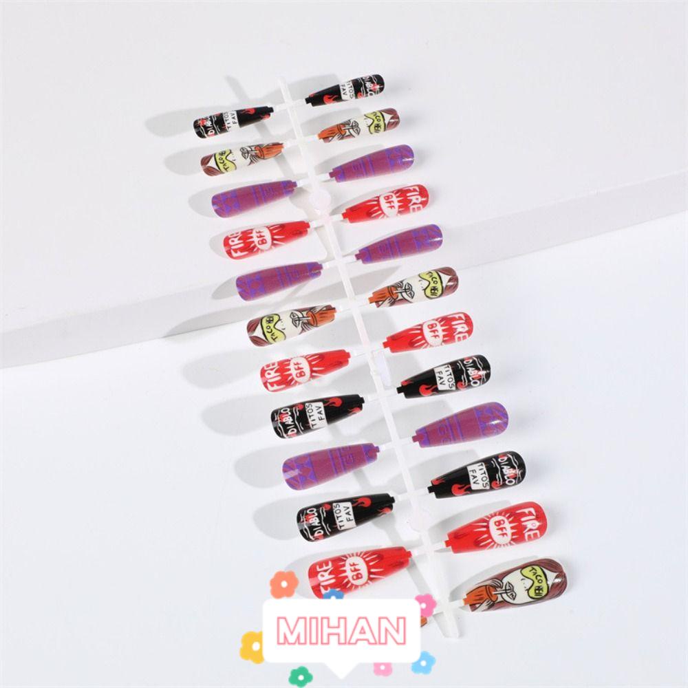 MIHAN1 Móng Tay Giả Che Phủ Toàn Diện Có Thể Tháo Rời DIY MIHAN1