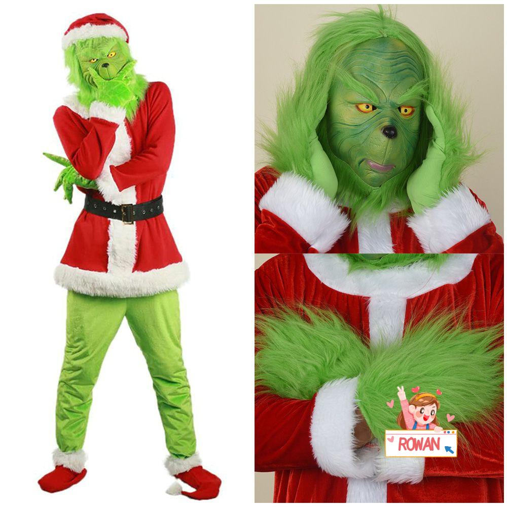 ROWANS Mũ Bảo Hiểm Hóa Trang Nhân Vật Grinch Phim Kinh Dị
