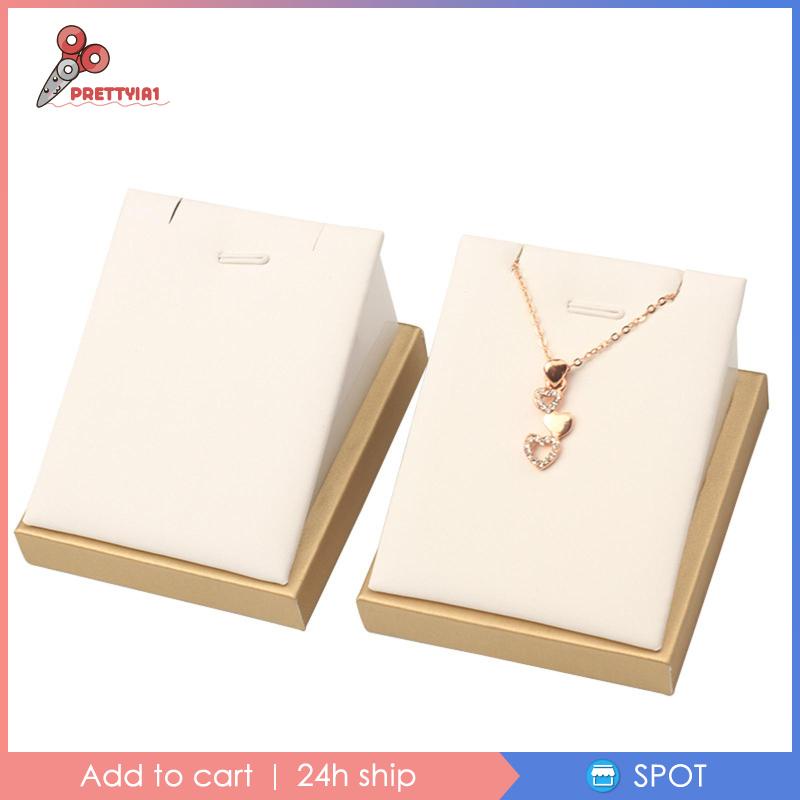 Giá Đỡ Trưng Bày Vòng cổ / Bông Tai Thiết Kế Độc Đáo Tiện Dụng Prettyia1