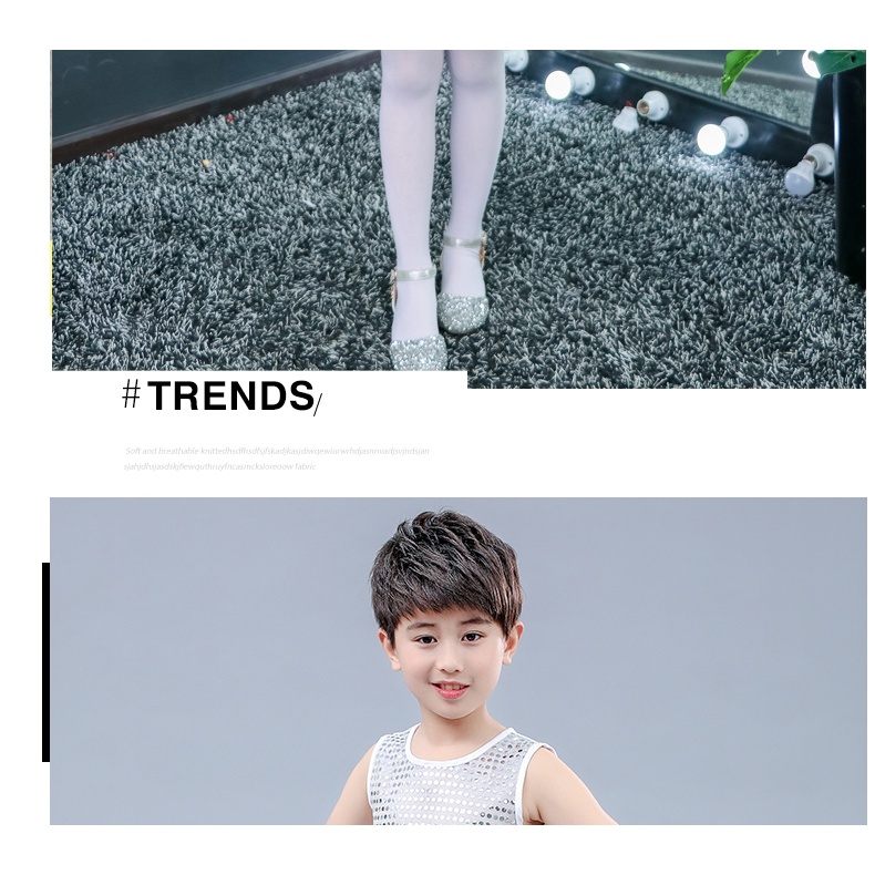 Thời Gian Giới Hạn  Chân Váy Lưới Đính Kim Tuyến Nhảy Múa Pettiskirt Hiện Đại Cho Trẻ Mẫu Giáo