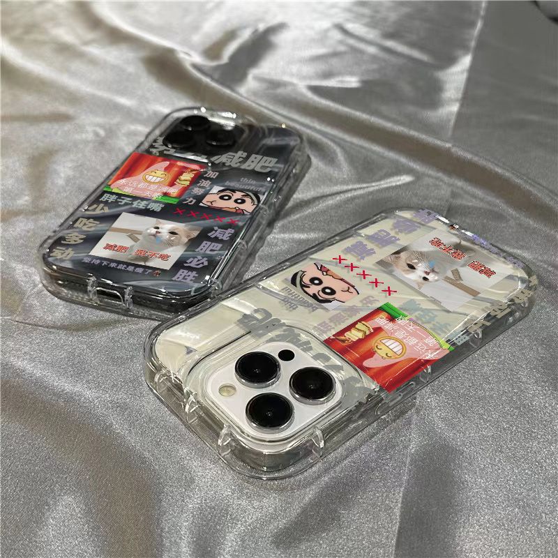 Ốp điện thoại iPhone14promax11 đáng yêu/71312 vỏ mềm trong suốt/Paidahstar/xr Apple 8plussins QHQY