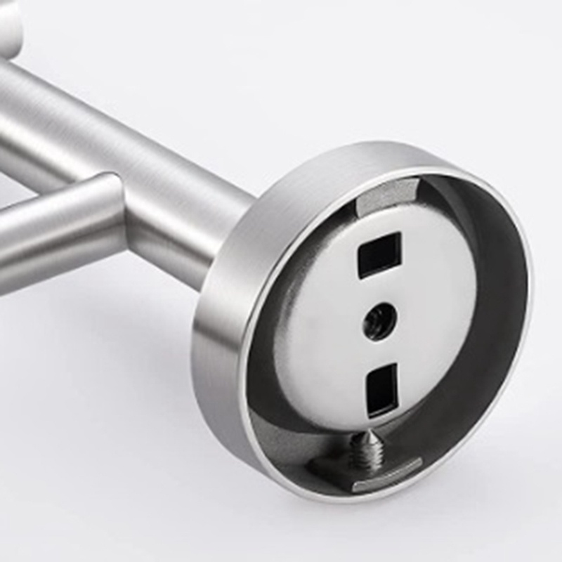 Giá Đỡ Treo Khăn Gắn Tường Mạ Chrome Chống Rỉ Sét Cho Nhà Bếp / Phòng Tắm