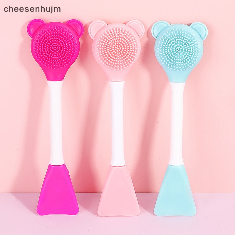 Cọ Silicon Mềm Dùng Trộn Mặt Nạ Chăm Sóc Da Mặt Tiện Dụng