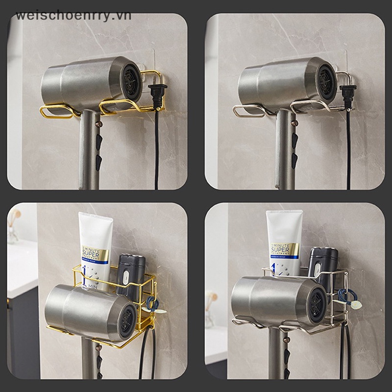 Giá Đỡ Máy Sấy Tóc Gắn Tường Tiện Dụng Cho Phòng Tắm