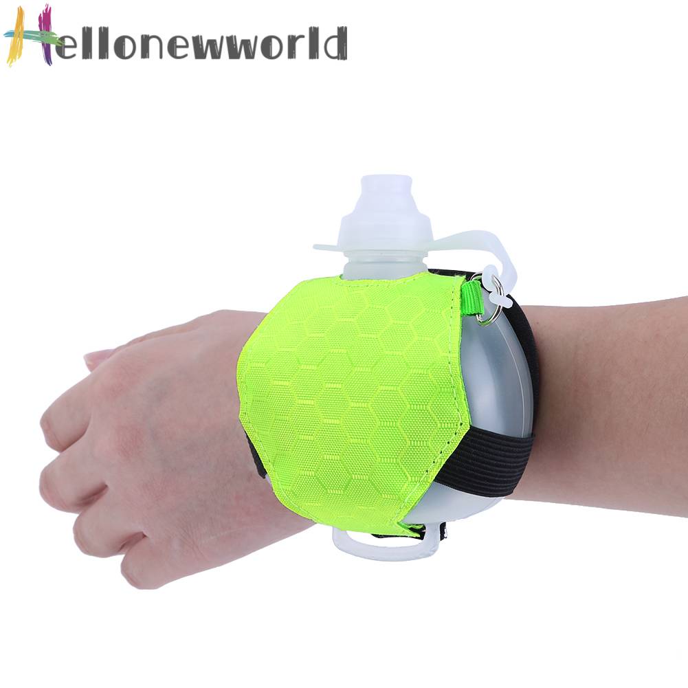 Bình Nước Thể Thao 200ML Có Quai Đeo Cổ Tay Mềm Mại