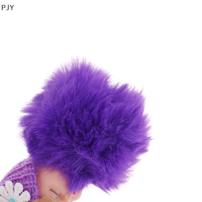 Móc Khóa Búp Bê Em Bé Đang Ngủ Nhồi Bông Dễ Thương PJ