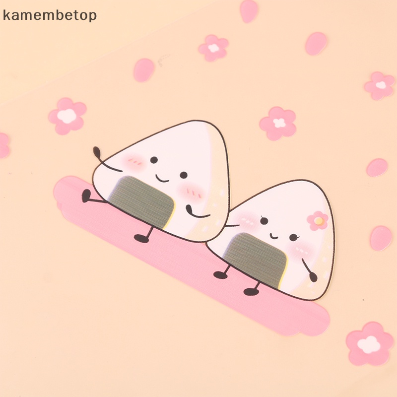 50 Túi Đựng Cơm Hình Tam Giác Họa Tiết Hoạt Hình Dễ Thương