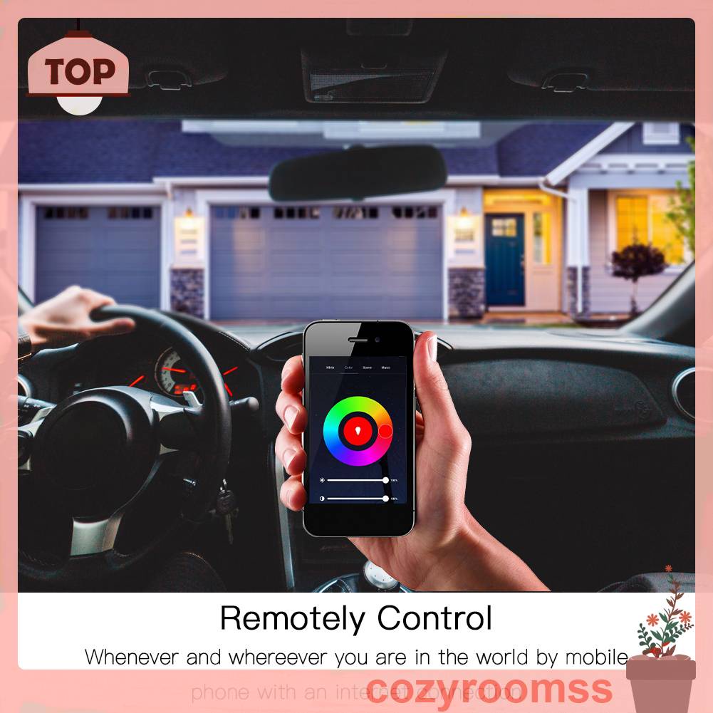 Bóng Đèn Thông Minh MoesHouse GU10 400LM Wi-Fi 2.4GHz RGB Thay Đổi Màu Sắc