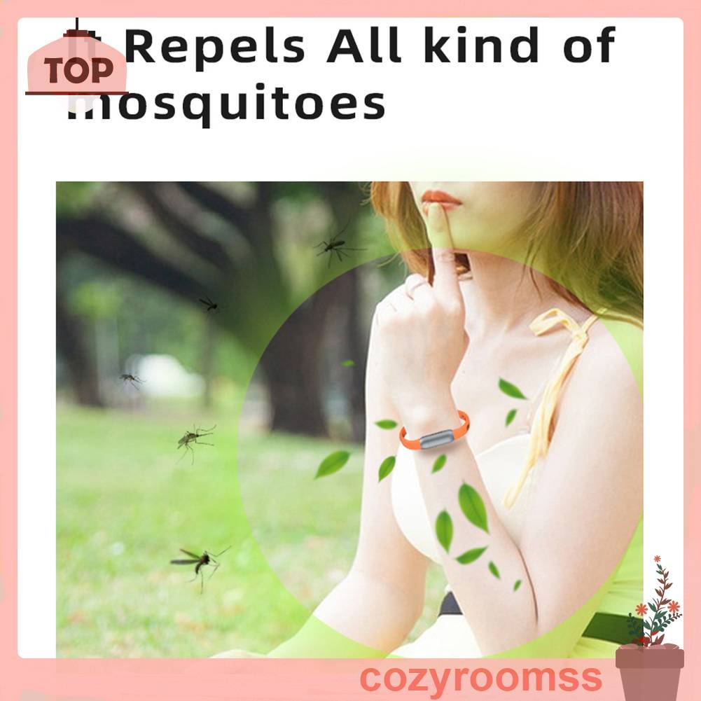 Vòng Đeo Tay Chống Muỗi / Côn Trùng Thiết Kế Nhỏ Gọn Tiện Dụng Cho Người