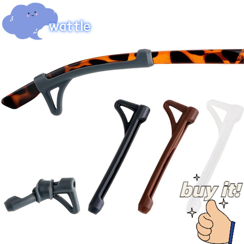 WATTLE Set 5 Cặp Vỏ Bọc Mắt Kính Bằng Silicone Siêu Bền