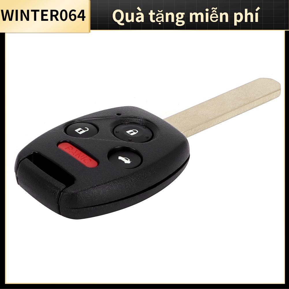 Winter064 313.8 Tần số 4 Nút nhập Chìa khóa ô tô từ xa có chip Phù hợp cho Honda Civic06-11