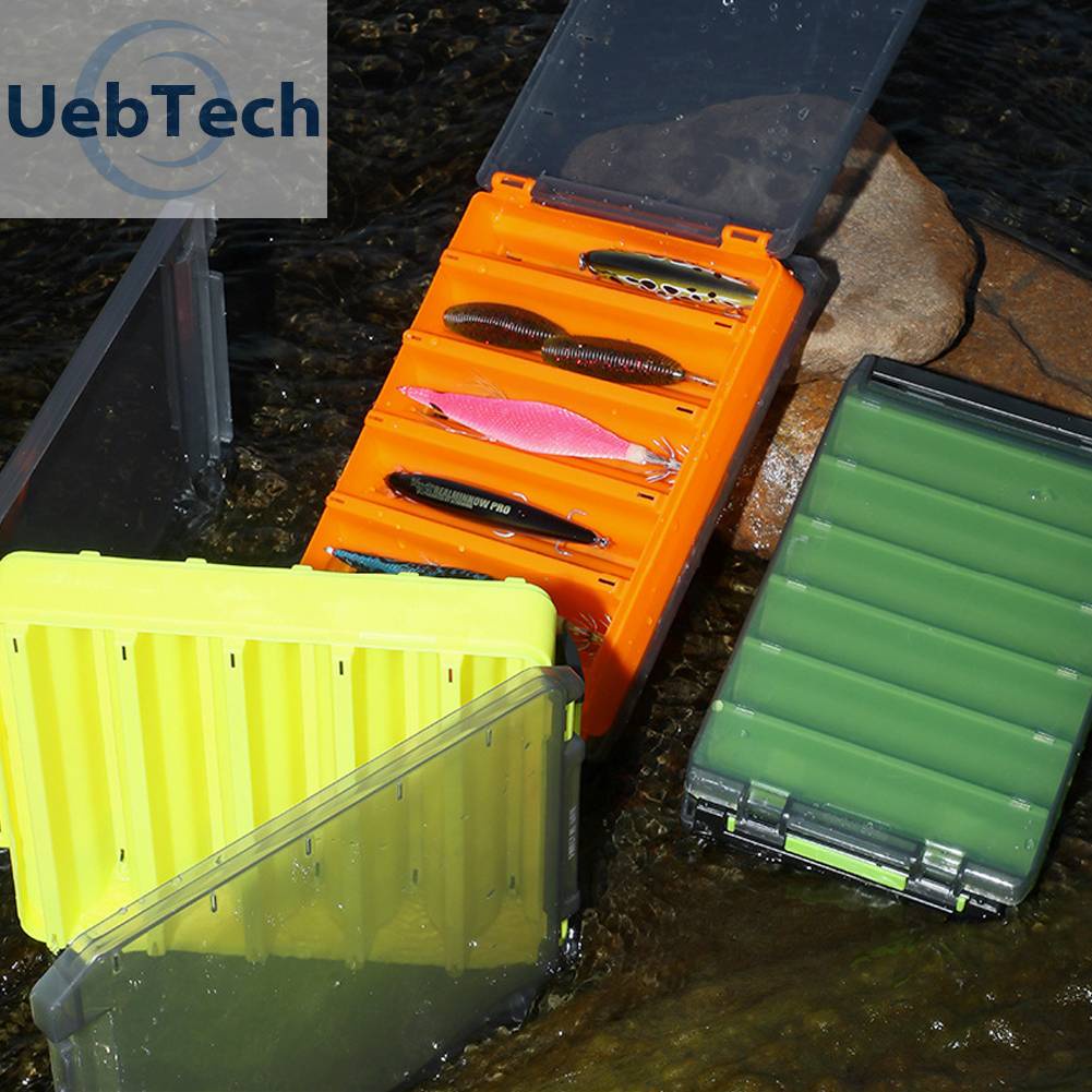 Hộp Đựng Mồi Câu Cá / Tôm Hai Mặt Bằng Gỗ Tiện Dụng